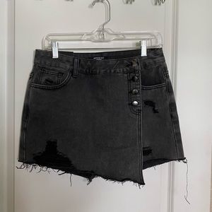 Denim skort